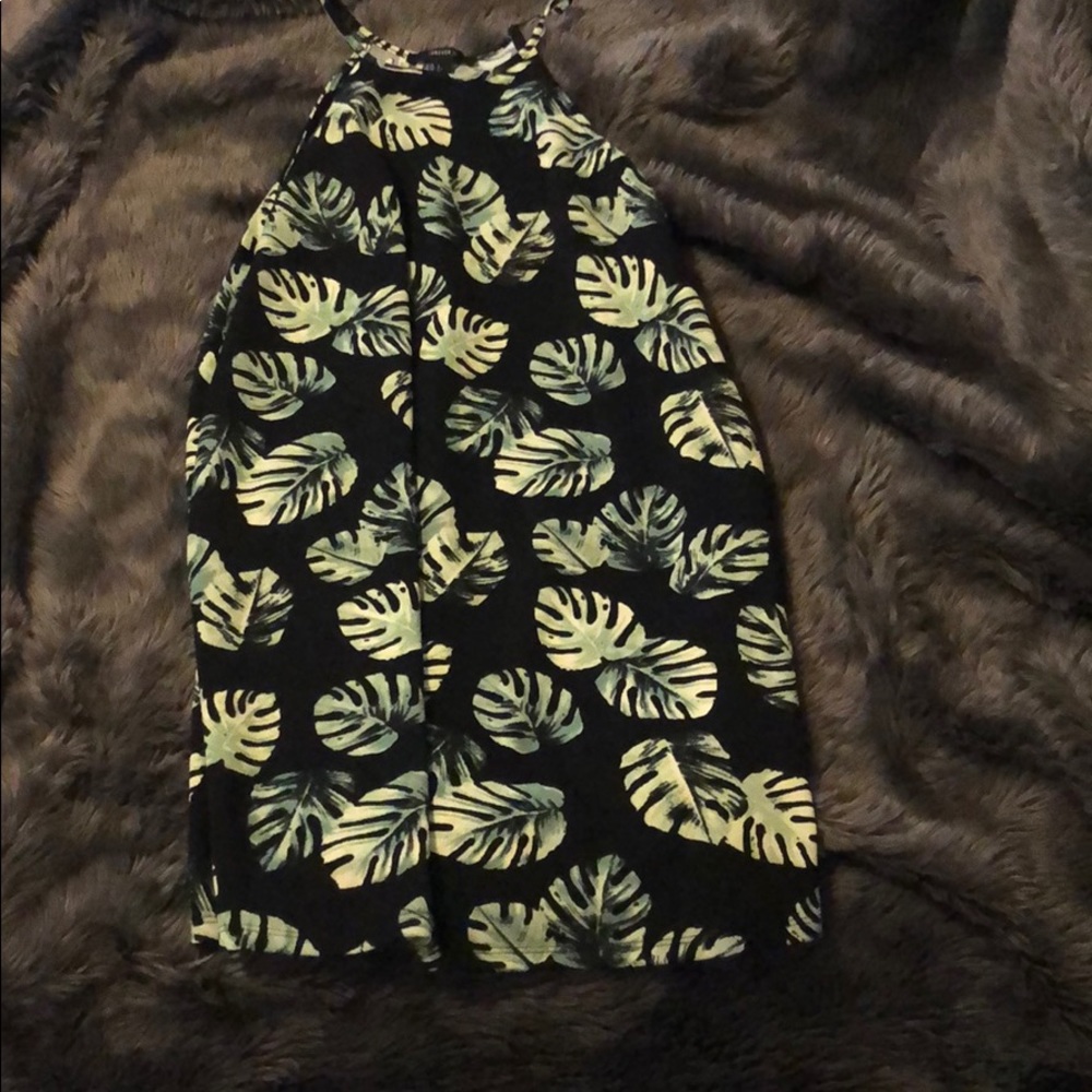 Tropical leaf dress - Picture 2 of 4